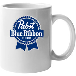 Pbr Pabst Blue Ribbon Beer Logo 11 oz Mug Pbr Pabst Blue Ribbon Beer Logo 11 oz Mug