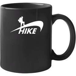 Hike Outdoorsman Nike Logo Parody Mashup 11 oz Mug