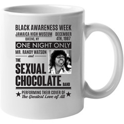 Mr. Randy Watson And The Sexual Chocolate Band Coming To America Black Comedy Movie 11 oz Mug