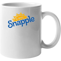 Snapple All Natural Juice Drink Logo 11 oz Mug Snapple All Natural Juice Drink Logo 11 oz Mug