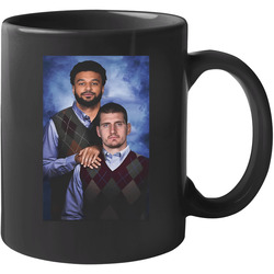 Nikola Jokic Jamal Murray Step Brothers Parody 11 oz Mug Nikola Jokic Jamal Murray Step Brothers Parody 11 oz Mug
