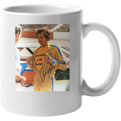 Dale Earnhardt Wearing Damn I'm Good 11 oz Mug Dale Earnhardt Wearing Damn I'm Good 11 oz Mug