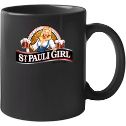 St Pauli Girl Special Dark Beer Alcohol Logo 11 oz Mug St Pauli Girl Special Dark Beer Alcohol Logo 11 oz Mug