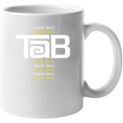 Tab Sugar Free Popular Cola Soft Drink Retro 60s Logo 11 oz Mug Tab Sugar Free Popular Cola Soft Drink Retro 60s Logo 11 oz Mug