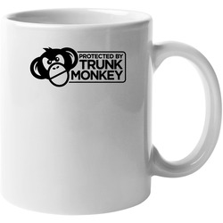 Trunk Monkey Suburban Most Memorable Ad Slogan 11 oz Mug Trunk Monkey Suburban Most Memorable Ad Slogan 11 oz Mug