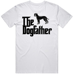 Rhodesian Ridgeback Custom Dog Breed The Dogfather Unisex White T Shirt Rhodesian Ridgeback Custom Dog Breed The Dogfather Unisex White T Shirt