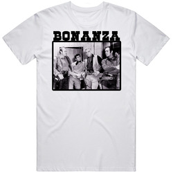 Bonanza Tv Show Unisex White T Shirt Bonanza Tv Show Unisex White T Shirt