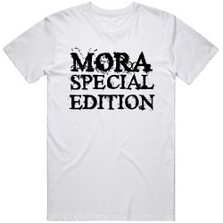 Mora Special Edition Name Unisex White T Shirt Mora Special Edition Name Unisex White T Shirt