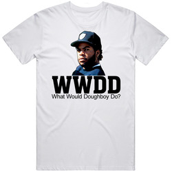 Boyz N The Hood Wwjd Doughboy Unisex White T Shirt Boyz N The Hood Wwjd Doughboy Unisex White T Shirt