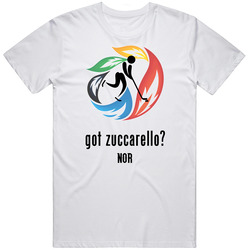 Mats Zuccarello Nor Olympic Hockey Unisex White T Shirt Mats Zuccarello Nor Olympic Hockey Unisex White T Shirt