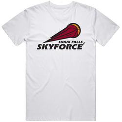 Sioux Falls Skyforce Retro American Basketball Unisex White T Shirt Sioux Falls Skyforce Retro American Basketball Unisex White T Shirt