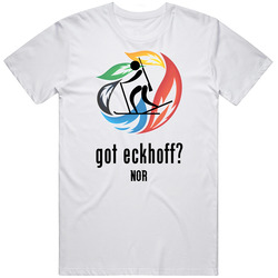 Got Eckhoff Tiril Nor Winter Olympics Biathlon Unisex White T Shirt