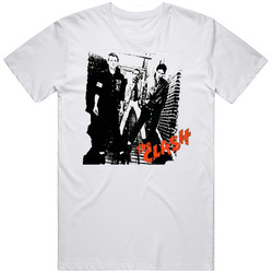 The Clash Debut Album British Punk Band Music Fan Unisex White T Shirt The Clash Debut Album British Punk Band Music Fan Unisex White T Shirt