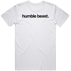 Humble Beast Hip Hop Record Label Music Lovers Unisex White T Shirt Humble Beast Hip Hop Record Label Music Lovers Unisex White T Shirt