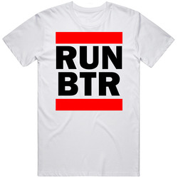 Run Btr La Usa Funny Graphic Patriotic Parody Unisex White T Shirt Run Btr La Usa Funny Graphic Patriotic Parody Unisex White T Shirt