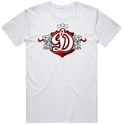 Hc Dinamo Riga Russia Hockey Unisex White T Shirt Hc Dinamo Riga Russia Hockey Unisex White T Shirt