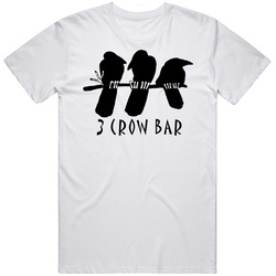 3 Crow Bar Nashville Tennessee Top Restaurants Food Fan Lover Foodie Unisex White T Shirt 3 Crow Bar Nashville Tennessee Top Restaurants Food Fan Lover Foodie Unisex White T Shirt