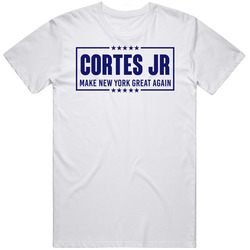 Nestor Cortes Jr. Make New York Baseball Great Again Fan Unisex White T Shirt