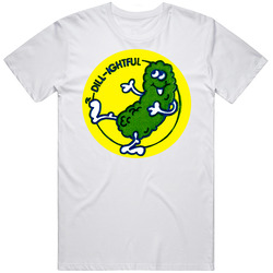 Dill Lightful Scratch N Sniff Stickers Unisex White T Shirt Dill Lightful Scratch N Sniff Stickers Unisex White T Shirt