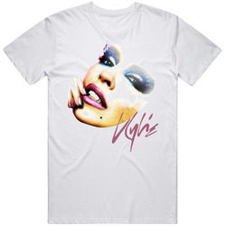 Kylie Minogue Pop Disco Diva Unisex White T Shirt Kylie Minogue Pop Disco Diva Unisex White T Shirt