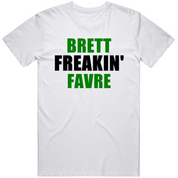 Brett Favre New York Buffalo Sports Football Freakin Unisex White T Shirt