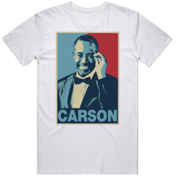 Ben Carson President 2016 Republican Parody Unisex White T Shirt Ben Carson President 2016 Republican Parody Unisex White T Shirt