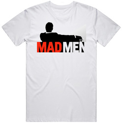 Mad Men Tv Show Series Unisex White T Shirt Mad Men Tv Show Series Unisex White T Shirt