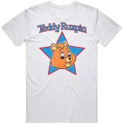 Retro Teddy Bear Ruxpin Unisex White T Shirt Retro Teddy Bear Ruxpin Unisex White T Shirt