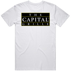The Capital Grille Favourite Food Unisex White T Shirt The Capital Grille Favourite Food Unisex White T Shirt