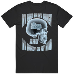 Mind On My Money Money On My Mind Hip Hop Unisex Black T Shirt Mind On My Money Money On My Mind Hip Hop Unisex Black T Shirt
