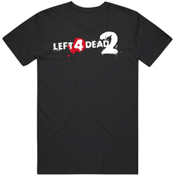 Left 4 Dead 2 Video Game Unisex Black T Shirt