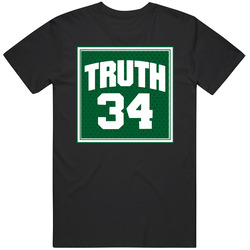 Truth Paul Pierce Boston Basketball Fan Unisex Black T Shirt Truth Paul Pierce Boston Basketball Fan Unisex Black T Shirt