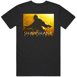 Shawshank Redemption Classic Movie Unisex Black T Shirt Shawshank Redemption Classic Movie Unisex Black T Shirt