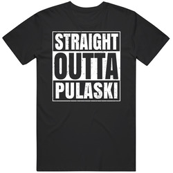 Straight Outta Pulaski Virginia City Compton Parody Grunge Unisex Black T Shirt Straight Outta Pulaski Virginia City Compton Parody Grunge Unisex Black T Shirt