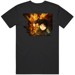 Full Metal Alchemist Anime Manga Unisex Black T Shirt Full Metal Alchemist Anime Manga Unisex Black T Shirt