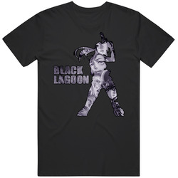 Black Lagoon Japanese Anime Unisex Black T Shirt Black Lagoon Japanese Anime Unisex Black T Shirt