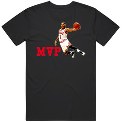 Derrick Rose Mvp Unisex Black T Shirt Derrick Rose Mvp Unisex Black T Shirt