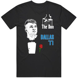 Luka Doncic The Don 77 Dallas Basketball Fan Unisex Black T Shirt Luka Doncic The Don 77 Dallas Basketball Fan Unisex Black T Shirt