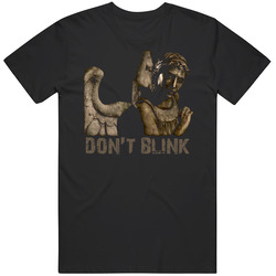 Weeping Angels Don't Blink Sci Fi Unisex Black T Shirt Weeping Angels Don't Blink Sci Fi Unisex Black T Shirt