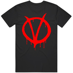 V For Vendetta Movie Unisex Black T Shirt V For Vendetta Movie Unisex Black T Shirt