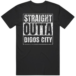Straight Outta Digos City Philippines Distressed Look City Grunge Cool Unisex Black T Shirt Straight Outta Digos City Philippines Distressed Look City Grunge Cool Unisex Black T Shirt