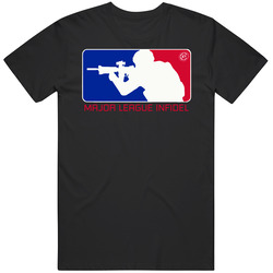 Major League Sniper Unisex Black T Shirt Major League Sniper Unisex Black T Shirt
