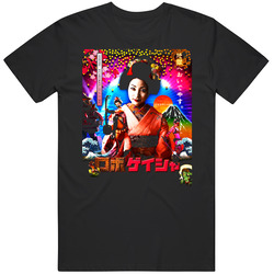 Robogeisha Asian Cinema Cult Movie Unisex Black T Shirt Robogeisha Asian Cinema Cult Movie Unisex Black T Shirt
