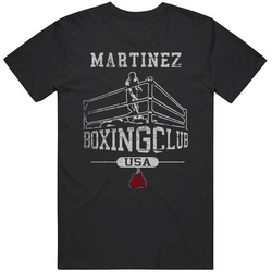 Martinez Boxing Club Gym Unisex Black T Shirt Martinez Boxing Club Gym Unisex Black T Shirt