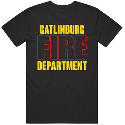 Gatlinburg Fire Department Personalized City Unisex Black T Shirt Gatlinburg Fire Department Personalized City Unisex Black T Shirt