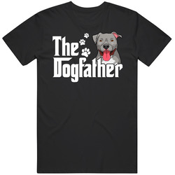 Pitbull The Dogfather Father's Day Unisex Black T Shirt Pitbull The Dogfather Father's Day Unisex Black T Shirt