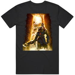 Kratos God Of War Greek Anti Hero Game Unisex Black T Shirt Kratos God Of War Greek Anti Hero Game Unisex Black T Shirt