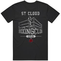 St Cloud Boxing Club Gym Unisex Black T Shirt St Cloud Boxing Club Gym Unisex Black T Shirt