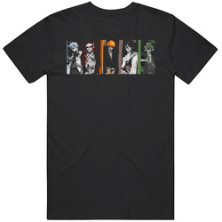 Bleach Anime Manga Cast Shot Unisex Black T Shirt Bleach Anime Manga Cast Shot Unisex Black T Shirt