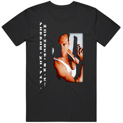 Die Hard Bruce Willis Action Movie Unisex Black T Shirt Die Hard Bruce Willis Action Movie Unisex Black T Shirt